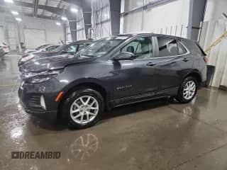 2022 Chevrolet Equinox LT z VIN 2GNAXUEV1N6136395, wystawiony jako Copart lot #80884025 z przebiegiem 75 791 mil mil oraz Szkoda całkowita • Salvage title. Historia ofert i sprzedaży dostępna na DreamBid. Obrazek 1.
