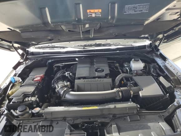 2023 Nissan Frontier Pro-X with VIN 1N6ED1EJ6PN670843, listed as a Copart auction lot 51841865 with 8,825 mi miles and Salvage title. Bid and sale history available at DreamBid. Image 12.