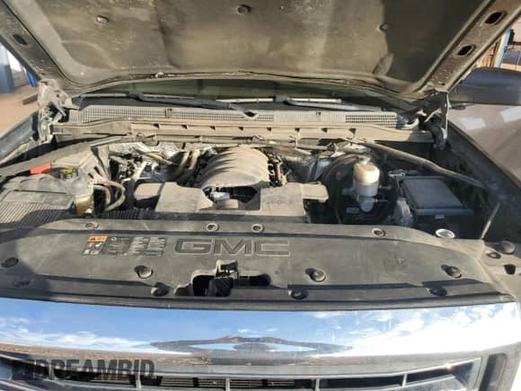 2015 GMC Sierra 1500 SLE with VIN 3GTP1UEC7FG532680, listed as a Copart auction lot 86114595 with 142,501 mi miles and Salvage title. Bid and sale history available at DreamBid. Image 11.