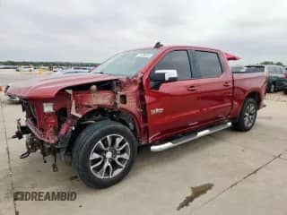 2019 Chevrolet Silverado 1500 LT z VIN 3GCPWCED5KG241738, wystawiony jako Copart lot #70780055 z przebiegiem 149 428 mil mil oraz Czysty tytuł • Clean title. Historia ofert i sprzedaży dostępna na DreamBid. Obrazek 1.