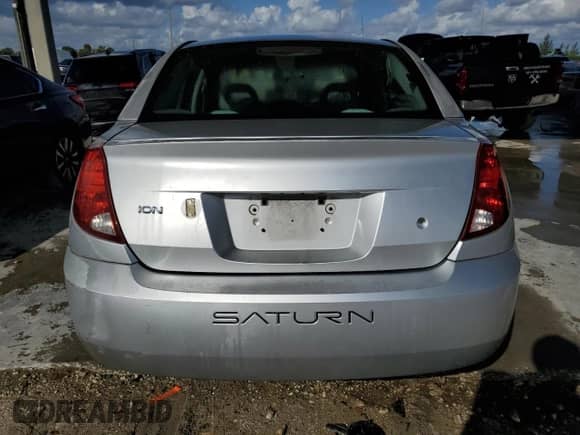 2004 Saturn ION ION 1 with VIN 1G8AG52F44Z136528, listed as a Copart auction lot 86816034 with Not provided miles and Salvage title. Bid and sale history available at DreamBid. Image 6.
