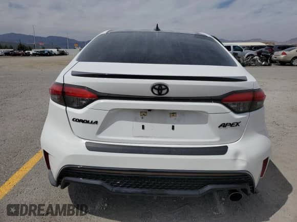 2022 Toyota Corolla XSE с VIN 5YFT4MCE6NP130829, выставлен на аукционе Copart как лот 67765165 с пробегом 20 250 миль миль и Списание • Salvage title. История ставок и продаж доступна на DreamBid. Изображение 6.