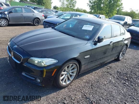 2015 BMW 5 Series 535i xDrive with VIN WBA5B3C58FD545855, listed as a IAAI auction lot 42818045 with 81,521 mi miles and . Bid and sale history available at DreamBid. Image 2.
