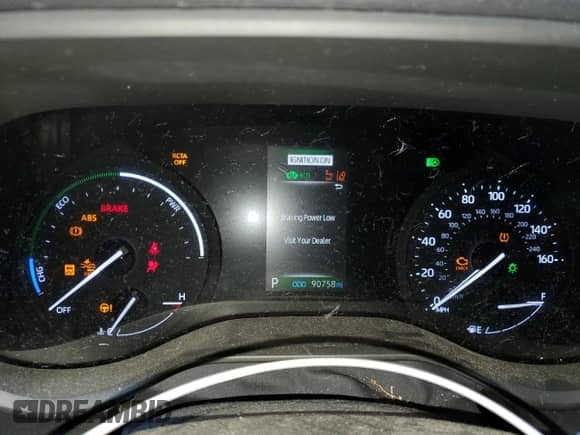 2022 Toyota Sienna LE with VIN 5TDKRKEC8NS111199, listed as a Copart auction lot 67814355 with 90,758 mi miles and Salvage title. Bid and sale history available at DreamBid. Image 9.