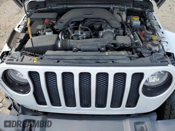 2021 Jeep Wrangler Unlimited Sahara с VIN 1C4HJXEG7MW658285, выставлен на аукционе Copart как лот 63981985 с пробегом 77 330 миль миль и Списание • Salvage title. История ставок и продаж доступна на DreamBid. Изображение 11.