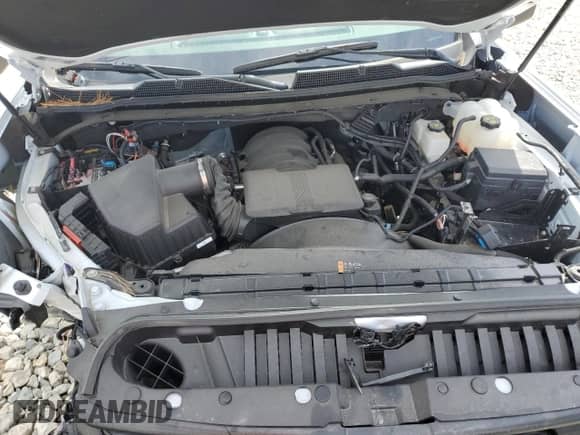 2023 Chevrolet Silverado 2500HD Work Truck with VIN 1GC5YLE74PF246448, listed as a Copart auction lot 52330234 with 4,112 mi miles and Salvage title. Bid and sale history available at DreamBid. Image 11.