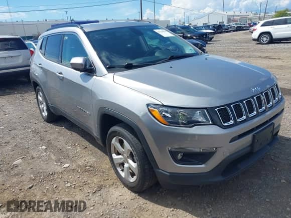 2020 Jeep Compass Latitude с VIN 3C4NJDBB6LT125861, выставлен на аукционе IAAI как лот 43126554 с пробегом 37 535 миль миль и . История ставок и продаж доступна на DreamBid. Изображение 1.