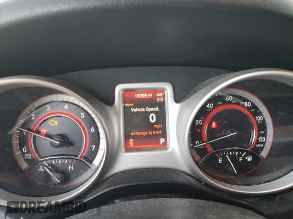 2015 Dodge Journey American Value with VIN 3C4PDCAB9FT537577, listed as a Copart auction lot 81247635 with 147,956 mi miles and Clean title. Bid and sale history available at DreamBid. Image 9.