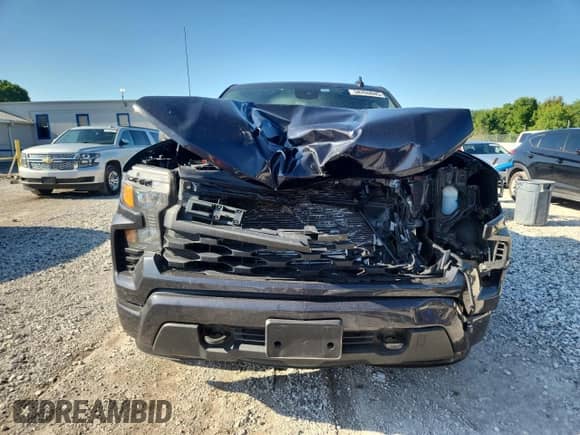 2023 Chevrolet Silverado 1500 Custom with VIN 1GCPABEK4PZ140866, listed as a Copart auction lot 58765045 with 68,351 mi miles and Salvage title. Bid and sale history available at DreamBid. Image 5.