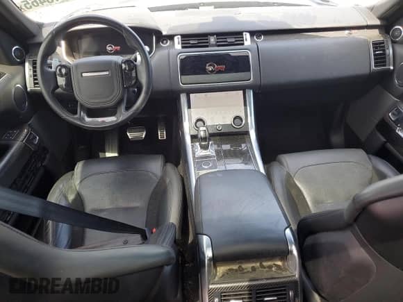 2020 Land Rover Range Rover Sport SVR with VIN SALWZ2RE9LA729082, listed as a Copart auction lot 61613465 with 43,534 mi miles and Salvage title. Bid and sale history available at DreamBid. Image 8.