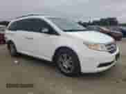 2013 Honda Odyssey EX-L z VIN 5FNRL5H69DB076280, wystawiony jako Copart lot #89840545 z przebiegiem 155 405 mil mil oraz Szkoda całkowita • Salvage title. Historia ofert i sprzedaży dostępna na DreamBid. Obrazek 4.