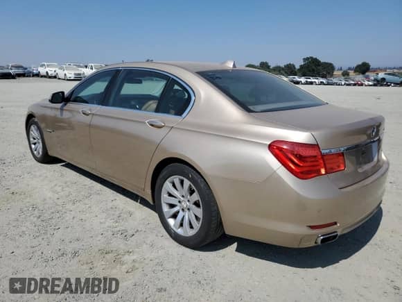 2010 BMW 7 Series 750Li xDrive with VIN WBAKC8C59AC430192, listed as a Copart auction lot 64105935 with 103,657 mi miles and Salvage title. Bid and sale history available at DreamBid. Image 2.