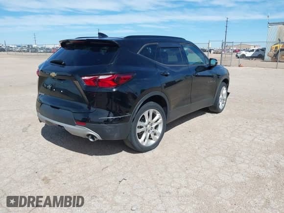 2019 Chevrolet Blazer with VIN 3GNKBDRSXKS640962, listed as a IAAI auction lot 42056411 with 51,535 mi miles and . Bid and sale history available at DreamBid. Image 4.