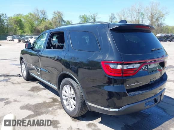 2023 Dodge Durango SXT with VIN 1C4RDHAG1PC635467, listed as a IAAI auction lot 42099343 with 29,316 mi miles and . Bid and sale history available at DreamBid. Image 3.