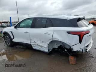 2024 Chevrolet Blazer EV eAWD LT с VIN 3GNKDBRJ9RS223039, выставлен на аукционе Copart как лот 81541254 с пробегом 2 531 миль миль и На запчасти • Non repairable. История ставок и продаж доступна на DreamBid. Изображение 2.
