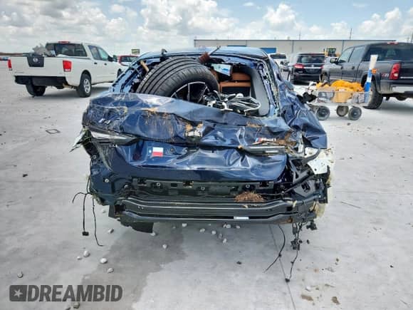 2024 BMW i4 M50 with VIN WBY33AW08RFS70460, listed as a Copart auction lot 61729465 with Not provided miles and Non repairable. Bid and sale history available at DreamBid. Image 6.