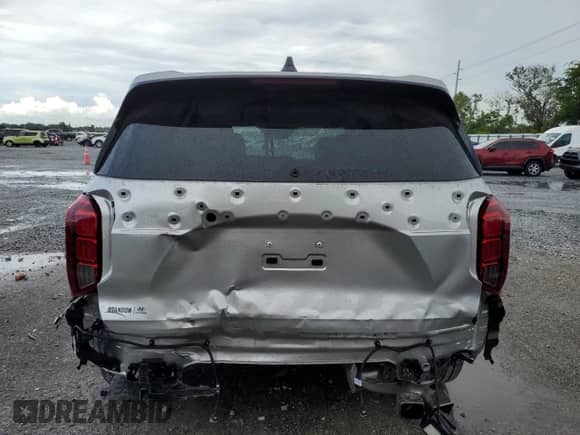 2023 Hyundai Palisade Limited with VIN KM8R54GE6PU526925, listed as a Copart auction lot 70000015 with 22,004 mi miles and Salvage title. Bid and sale history available at DreamBid. Image 6.