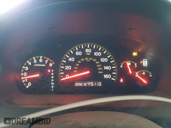 2004 Honda Accord EX with VIN 1HGCM56764A161635, listed as a Copart auction lot 81404475 with 229,218 mi miles and Salvage title. Bid and sale history available at DreamBid. Image 9.