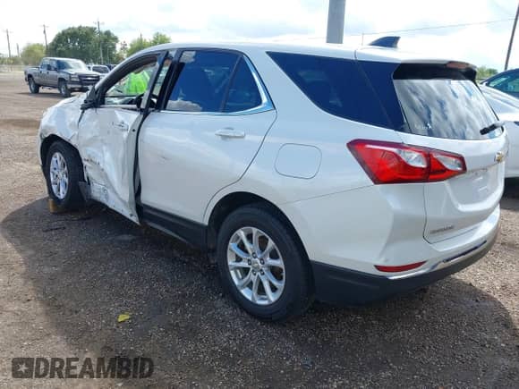2020 Chevrolet Equinox LT с VIN 3GNAXKEV6LS501267, выставлен на аукционе IAAI как лот 43170723 с пробегом 138 982 миль миль и . История ставок и продаж доступна на DreamBid. Изображение 3.