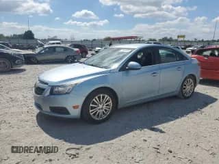 2012 Chevrolet Cruze ECO with VIN 1G1PJ5SC5C7255599, listed as a Copart auction lot 70167615 with 185,929 mi miles and Salvage title. Bid and sale history available at DreamBid. Image 1.