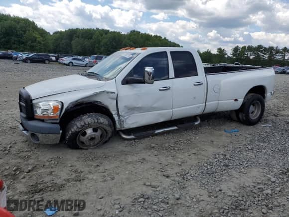 2006 Dodge 3500 SLT with VIN 3D7ML48C76G252949, listed as a Copart auction lot 67067284 with 150,072 mi miles and Salvage title. Bid and sale history available at DreamBid. Image 1.