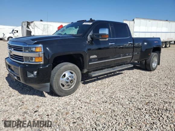 2016 Chevrolet Silverado 3500HD High Country with VIN 1GC4K1E82GF221171, listed as a Copart auction lot 49282265 with 91,249 mi miles and Salvage title. Bid and sale history available at DreamBid. Image 1.