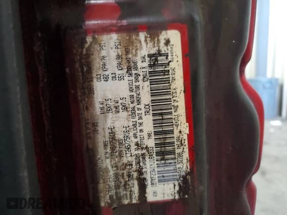 2000 Dodge 2500 с VIN 1B7KF23W1YJ164933, выставлен на аукционе Copart как лот 49051225 с пробегом Не указан миль и Списание • Salvage title. История ставок и продаж доступна на DreamBid. Изображение 12.