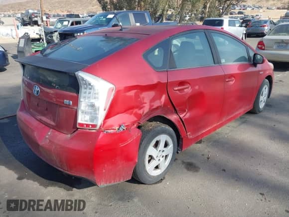 2011 Toyota Prius II с VIN JTDKN3DU7B1434194, выставлен на аукционе IAAI как лот 40994835 с пробегом 175 526 миль миль и . История ставок и продаж доступна на DreamBid. Изображение 4.
