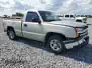 2004 Chevrolet Silverado 1500 Work Truck z VIN 1GCEC14X14Z162103, wystawiony jako Copart lot #56372355 z przebiegiem 144 131 mil mil oraz Szkoda całkowita • Salvage title. Historia ofert i sprzedaży dostępna na DreamBid. Obrazek 4.