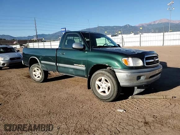 2000 Toyota Tundra SR5 with VIN 5TBKT4412YS057926, listed as a Copart auction lot 80147765 with 189,851 mi miles and Salvage title. Bid and sale history available at DreamBid. Image 13.