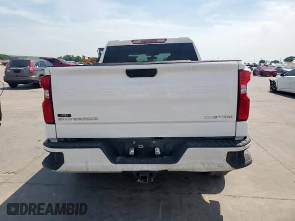 2021 Chevrolet Silverado 1500 Custom with VIN 3GCPWBEK4MG204675, listed as a Copart auction lot 53081875 with 116,684 mi miles and Salvage title. Bid and sale history available at DreamBid. Image 6.