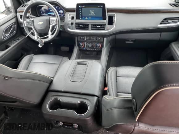 2023 Chevrolet Suburban Premier с VIN 1GNSKFKD4PR184099, выставлен на аукционе Copart как лот 65506385 с пробегом 35 153 миль миль и Списание • Salvage title. История ставок и продаж доступна на DreamBid. Изображение 8.