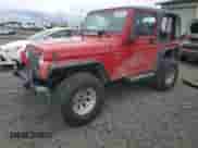 2001 Jeep Wrangler Sport with VIN 1J4FA49S11P339047, listed as a Copart auction lot 85923625 with 144,267 mi miles and Salvage title. Bid and sale history available at DreamBid. Image 1.