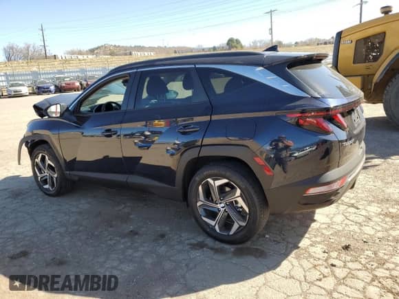 2024 Hyundai Tucson SEL with VIN KM8JBDD21RU186750, listed as a Copart auction lot 52020535 with Not provided miles and Salvage title. Bid and sale history available at DreamBid. Image 2.