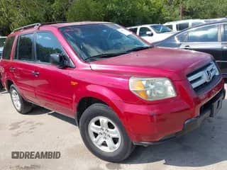 2006 Honda Pilot LX с VIN 5FNYF28126B033070, выставлен на аукционе IAAI как лот 42967252 с пробегом 207 472 миль миль и . История ставок и продаж доступна на DreamBid. Изображение 1.
