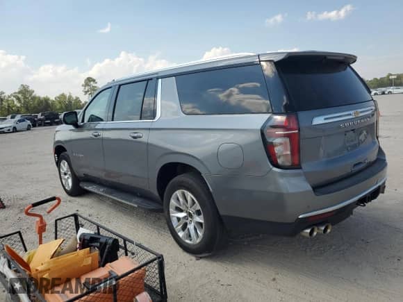 2022 Chevrolet Suburban Premier с VIN 1GNSCFKD6NR158050, выставлен на аукционе Copart как лот 72939134 с пробегом 48 458 миль миль и Списание • Salvage title. История ставок и продаж доступна на DreamBid. Изображение 2.