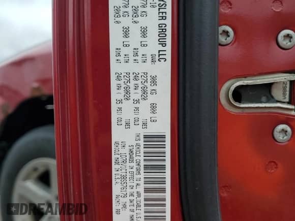 2011 Ram 1500 Laramie with VIN 1D7RV1CT3BS576179, listed as a Copart auction lot 80873205 with 260,516 mi miles and Salvage title. Bid and sale history available at DreamBid. Image 12.