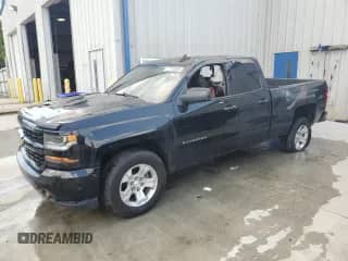 2017 Chevrolet Silverado 1500 Custom с VIN 1GCRCPEC6HZ377725, выставлен на аукционе Copart как лот 71702605 с пробегом Не указан миль и Списание • Salvage title. История ставок и продаж доступна на DreamBid. Изображение 1.