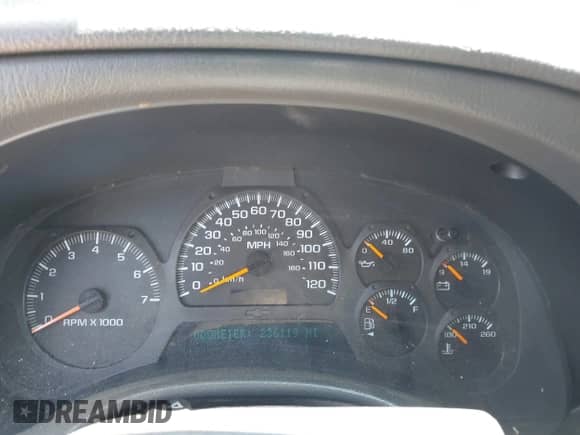 2002 Chevrolet TrailBlazer LTZ с VIN 1GNDT13S122164500, выставлен на аукционе IAAI как лот 42627530 с пробегом 236 119 миль миль и . История ставок и продаж доступна на DreamBid. Изображение 7.