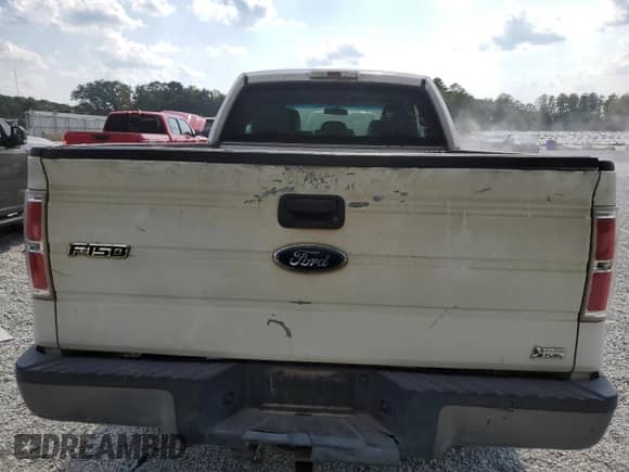 2010 Ford F-150 XL with VIN 1FTFX1EV8AKE21812, listed as a Copart auction lot 71583435 with 244,496 mi miles and Salvage title. Bid and sale history available at DreamBid. Image 6.