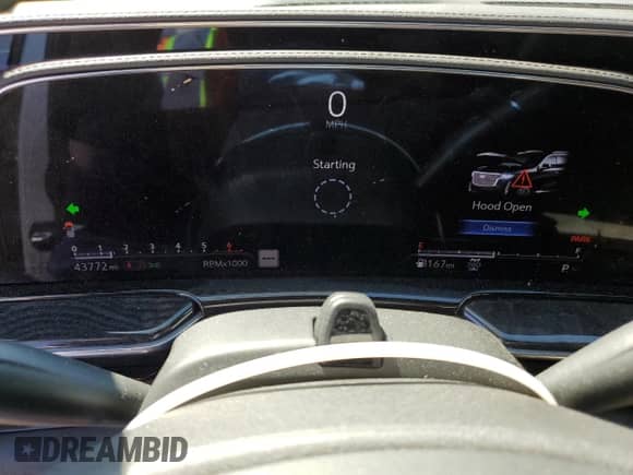 2022 Cadillac Escalade Premium Luxury с VIN 1GYS4CKL5NR169112, выставлен на аукционе Copart как лот 45612055 с пробегом 43 772 миль миль и Списание • Salvage title. История ставок и продаж доступна на DreamBid. Изображение 9.