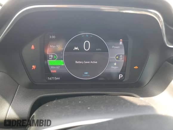2023 Chevrolet Bolt EUV LT z VIN 1G1FY6S06P4124966, wystawiony jako Copart lot #62345395 z przebiegiem 16 715 mil mil oraz Szkoda całkowita • Salvage title. Historia ofert i sprzedaży dostępna na DreamBid. Obrazek 9.