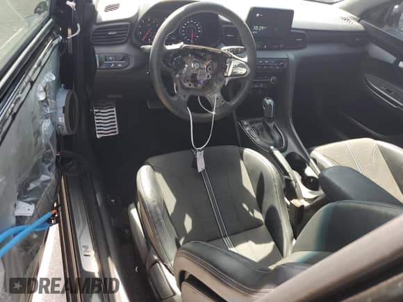 2021 Hyundai Veloster z VIN KMHT36AH5MU010089, wystawiony jako Copart lot #59777865 z przebiegiem 50 584 mil mil oraz Szkoda całkowita • Salvage title. Historia ofert i sprzedaży dostępna na DreamBid. Obrazek 8.