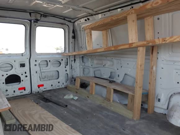 2013 Ford Econoline Cargo Commercial with VIN 1FTNE2EL3DDA48953, listed as a IAAI auction lot 43373807 with Not provided miles and . Bid and sale history available at DreamBid. Image 8.