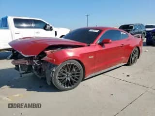 2020 Ford Mustang GT Premium с VIN 1FA6P8CF3L5121249, выставлен на аукционе Copart как лот 81829565 с пробегом 116 447 миль миль и Списание • Salvage title. История ставок и продаж доступна на DreamBid. Изображение 1.