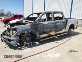 2019 Ram 1500 Longhorn with VIN 1C6SRFKT9KN699733, listed as a Copart auction lot 52183725 with Not provided miles and Non repairable. Bid and sale history available at DreamBid. Image 1.