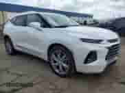 2020 Chevrolet Blazer Premier with VIN 3GNKBLRSXLS632565, listed as a Copart auction lot 58967975 with 68,049 mi miles and Salvage title. Bid and sale history available at DreamBid. Image 4.