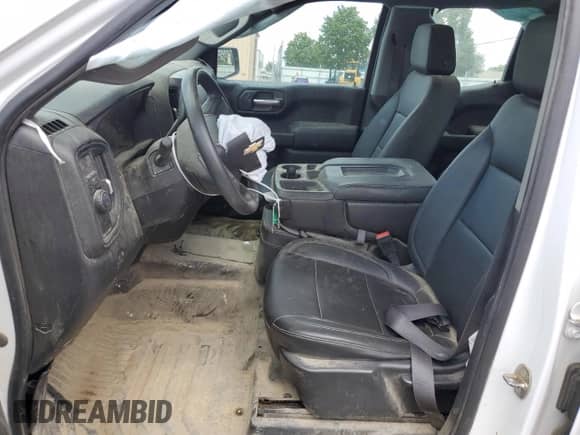 2020 Chevrolet Silverado 1500 Work Truck z VIN 1GCRWAEF6LZ172056, wystawiony jako Copart lot #61770935 z przebiegiem 56 828 mil mil oraz Szkoda całkowita • Salvage title. Historia ofert i sprzedaży dostępna na DreamBid. Obrazek 7.