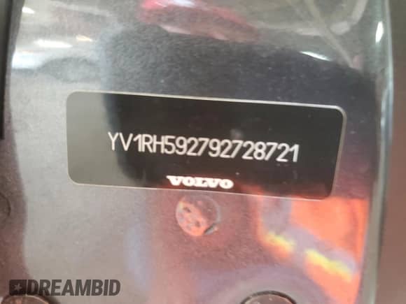2009 Volvo S60 2.5T с VIN YV1RH592792728721, выставлен на аукционе Copart как лот 75495414 с пробегом 157 932 миль миль и Списание • Salvage title. История ставок и продаж доступна на DreamBid. Изображение 12.
