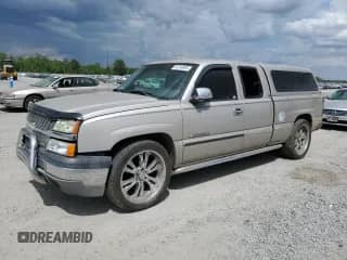 2004 Chevrolet Silverado 1500 Work Truck with VIN 1GCEC19X04Z186434, listed as a Copart auction lot 55249895 with 167,924 mi miles and Salvage title. Bid and sale history available at DreamBid. Image 1.